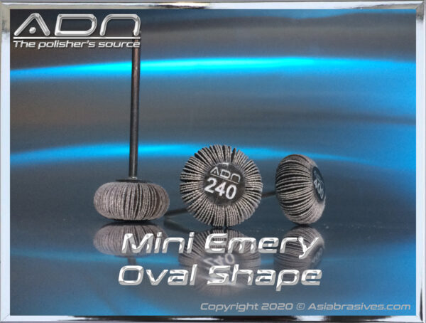 Oval 240 Grit