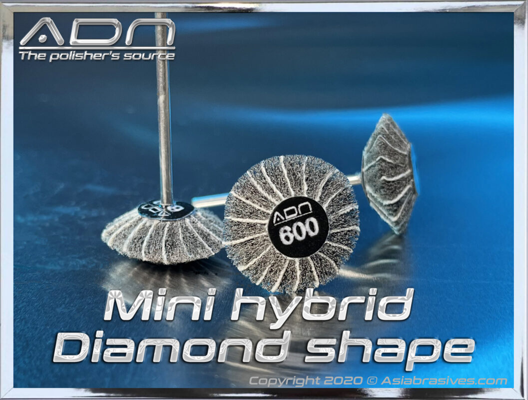 mini hybrid diamond shape set